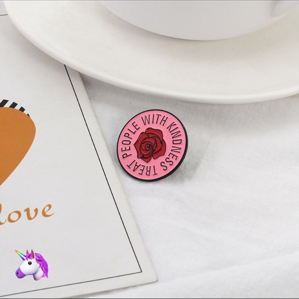 NEW Pink Kindness Pin - 4 for $20